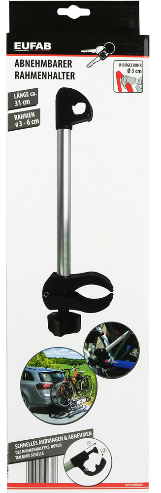 Eufab Rahmenhalter abnehmbar Ø 30mm – Bild 2